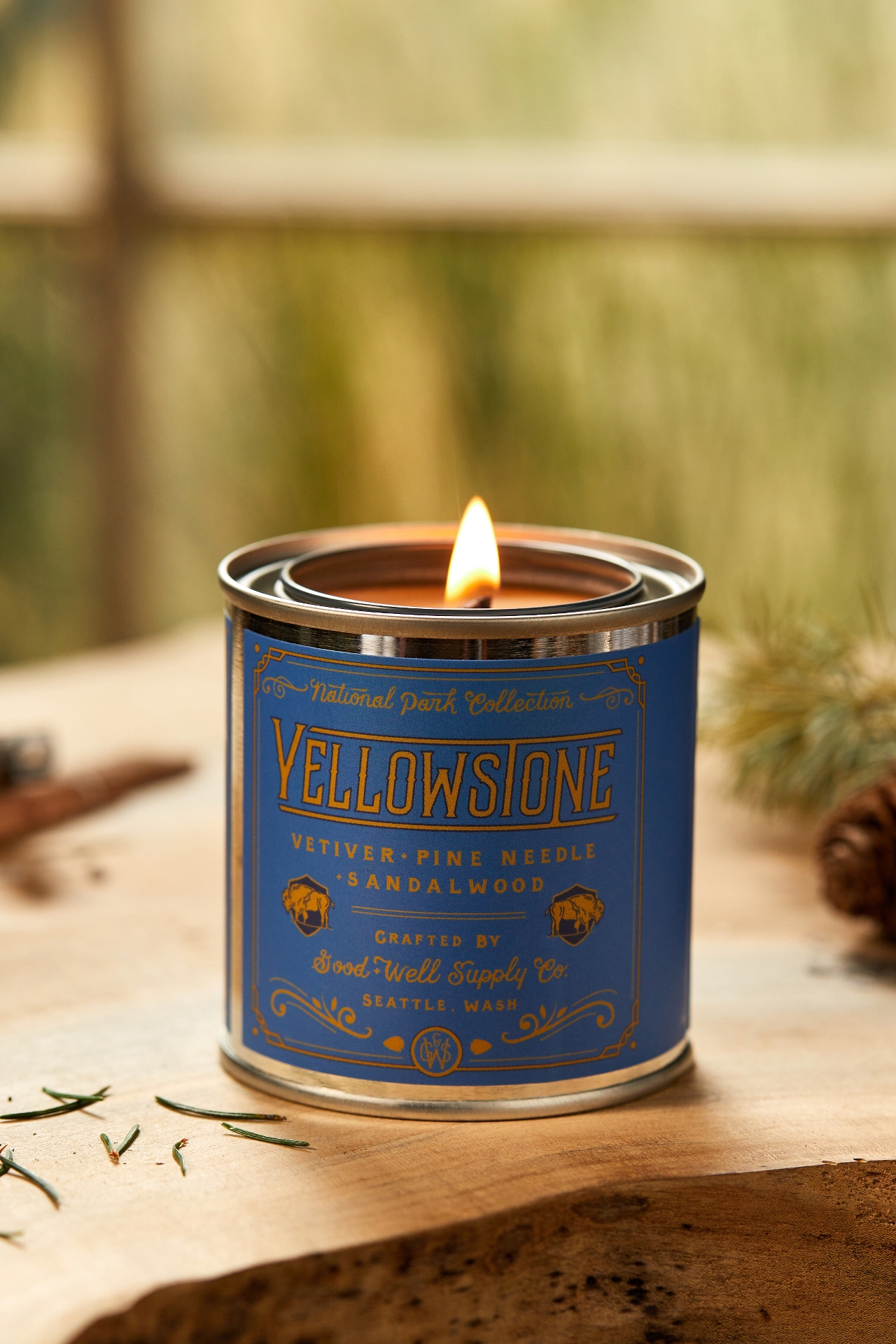 National Park Tin Candle