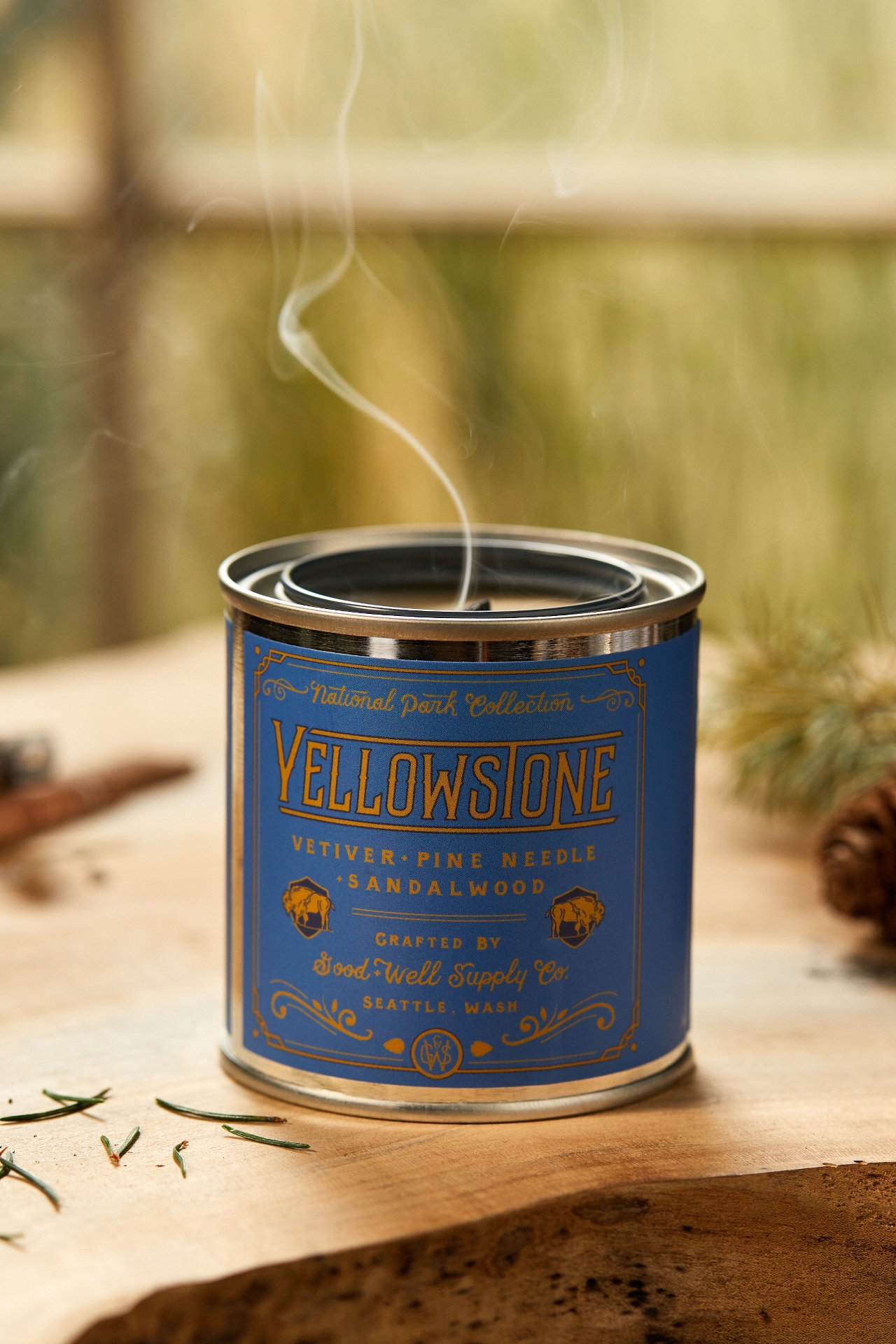 National Park Tin Candle