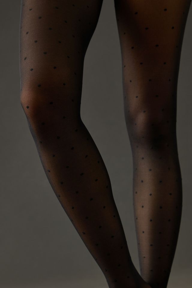 Sheer Dot Tights #1