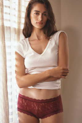 Hanky Panky Boyshorts In Purple