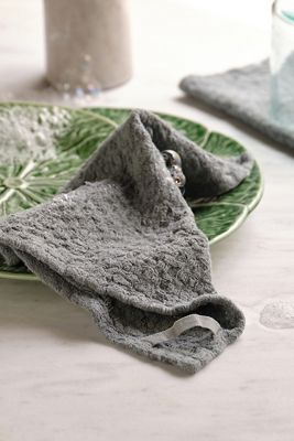 Waffle Linen Dishcloths, Set of 2