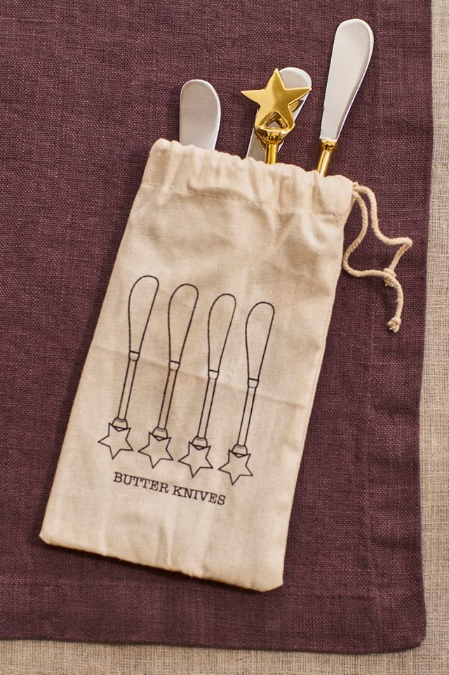 Starry Butter Knives, Set of 4 #1