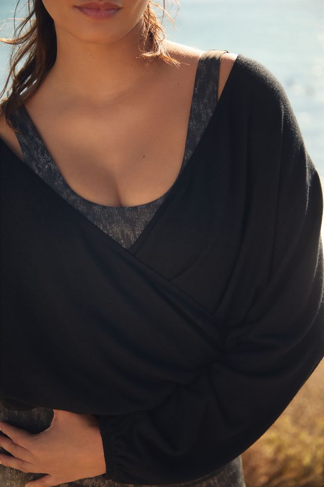 Beyond Yoga Wrapped Up Pullover Sweater #2