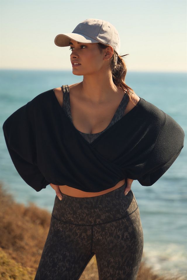 Beyond Yoga Wrapped Up Pullover Sweater #3