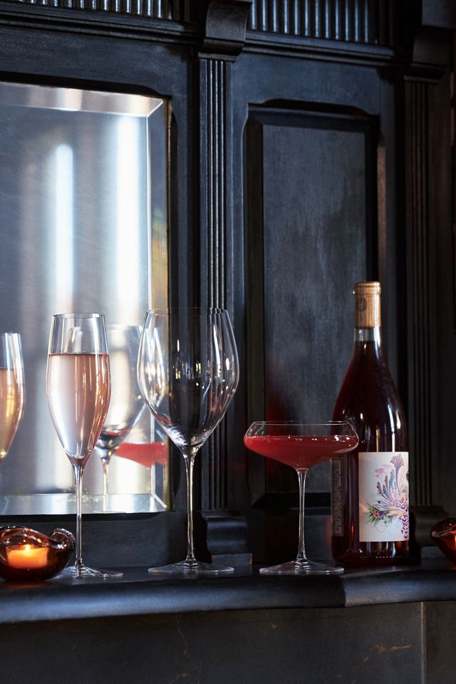 Neo Handcrafted Crystal Wine Glasses, Set of 4 #3