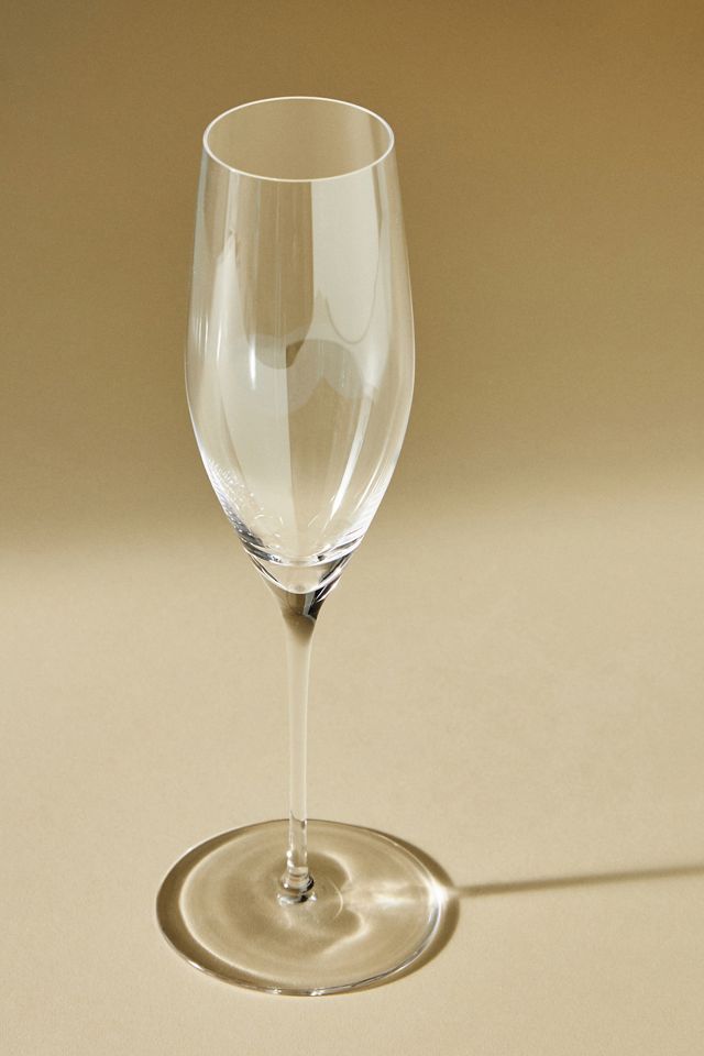 Neo Handcrafted Crystal Flutes, Set of 4 #2