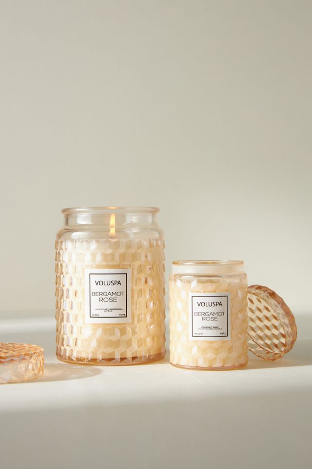 Voluspa Roses Embossed Jar Candle #2