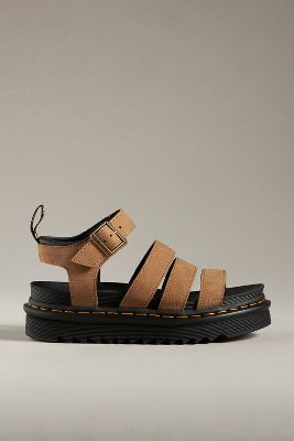Shop Dr. Martens' Blaire Sandals In Beige