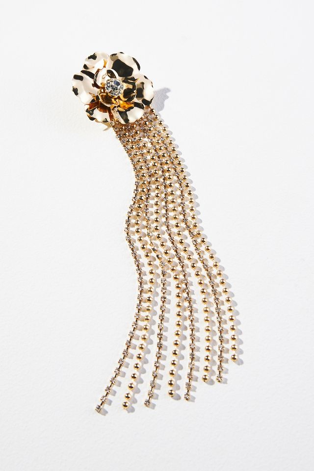 Floral Beaded Hair Pin Anthropologie