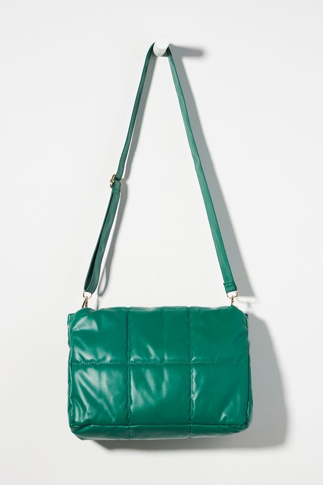 Edison Foldover Puffy Clutch #2
