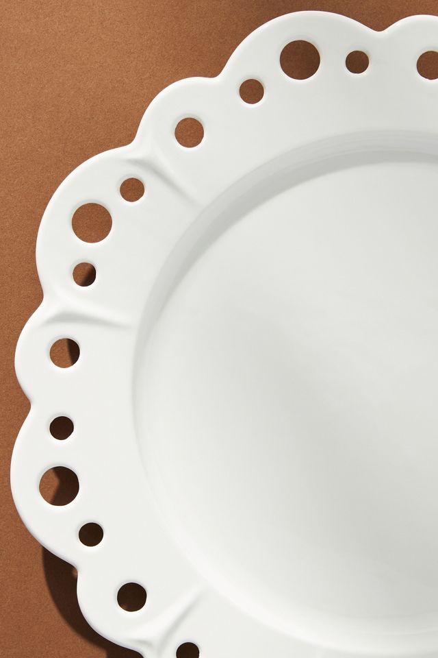 Eyelet Dinner Plates, Set of 4 #2