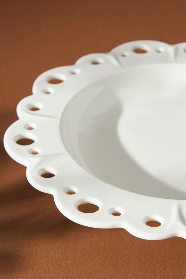 Eyelet Soup Bowls, Set of 4 #1