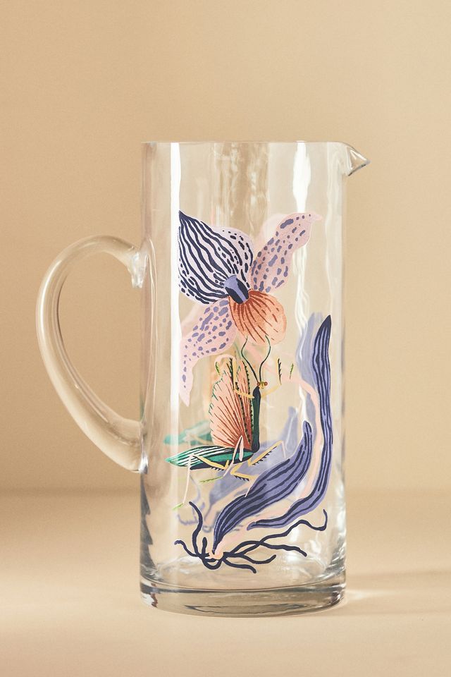 Sarah Gordon Glass Pitcher #1