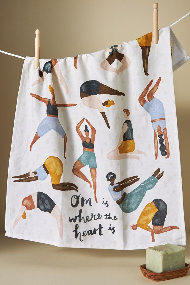 Yoga Dish Towel