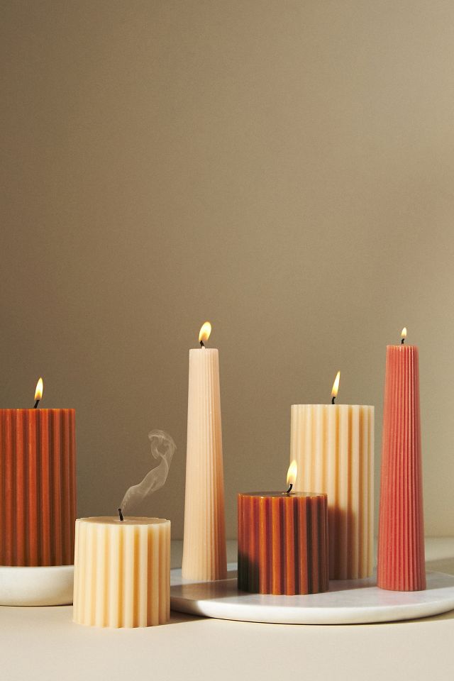 Pillar Candle Burning Instruction Labels