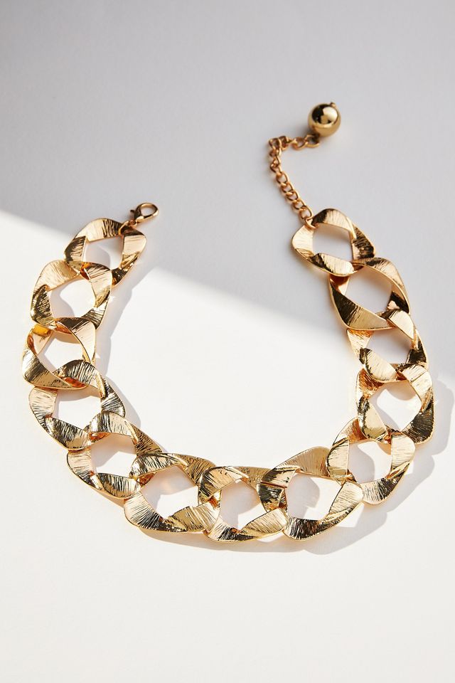 Square Linked Necklace #1