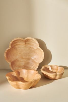 Flower Nesting Bowls, Set of 3