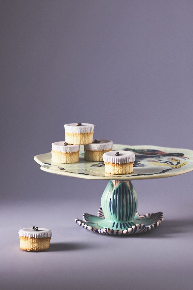 Anthropologie cake plate hot sale