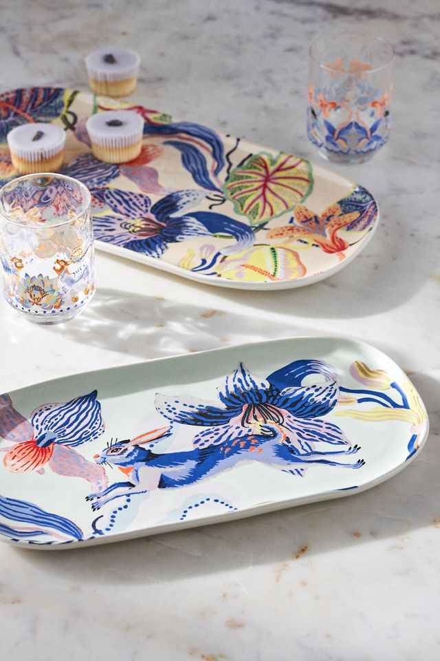 Sarah Gordon Bunny Platter | AnthroHome