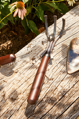 Fisher Blacksmithing Hand Rake | AnthroLiving