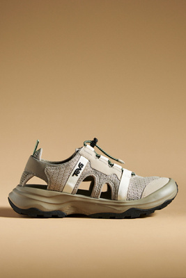 Teva Outflow Cutout Sneakers In Grey