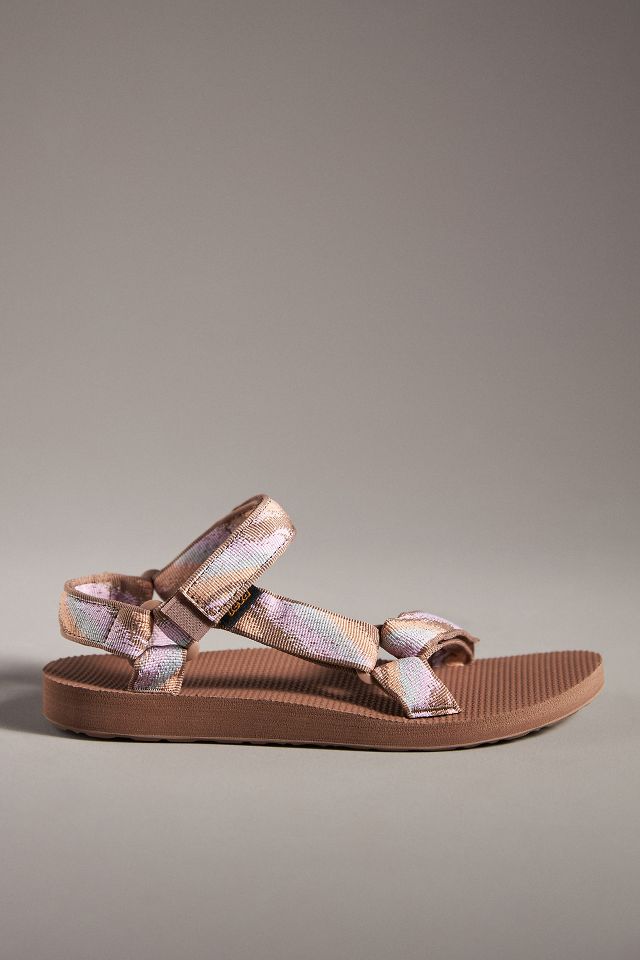 Gold cheap teva sandals