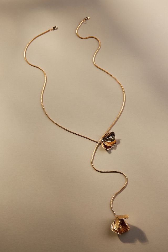 Flower Petal Necklace Anthropologie