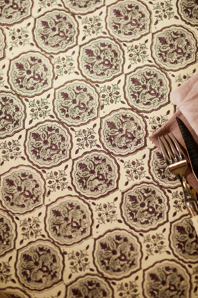 Topaz Rounds Tablecloth #1