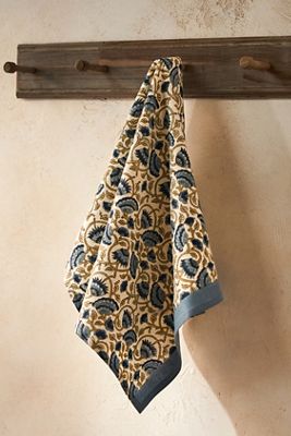 Emerald Florals Dish Towel
