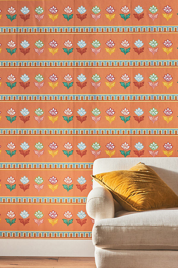 Ottoline Elysium Wallpaper In Orange