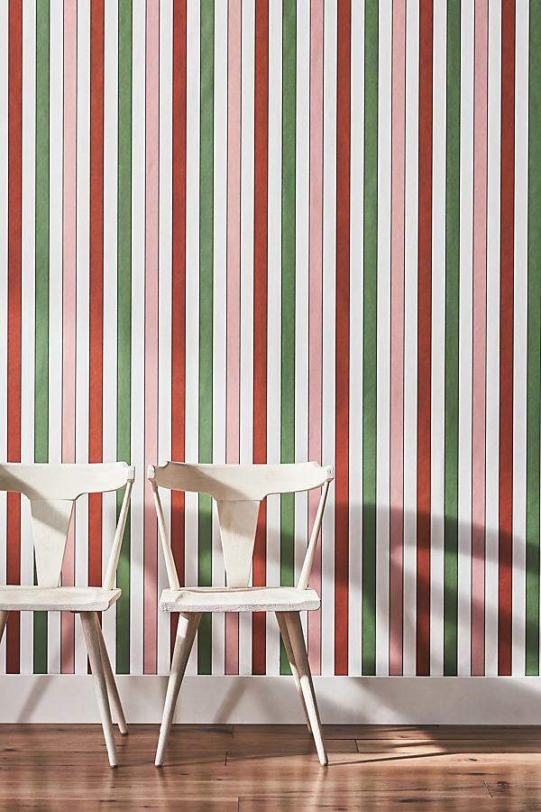 Ottoline French Stripes Wallpaper In Assorted