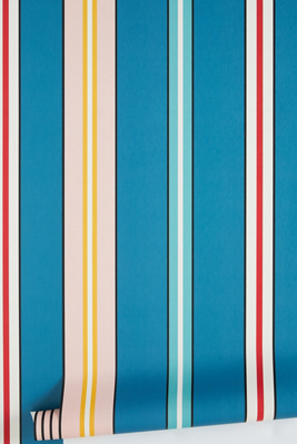 Ottoline Sporty Stripes Wallpaper