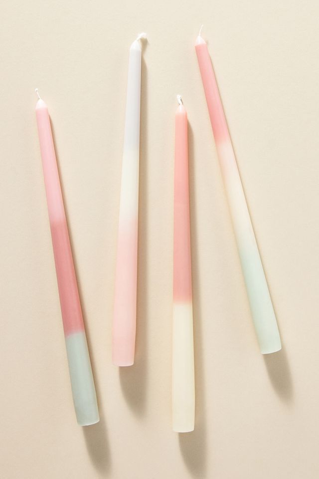 Ombré Taper Candles, Set of 4 #1