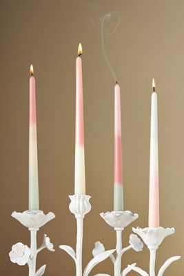 Ombré Taper Candles, Set of 4