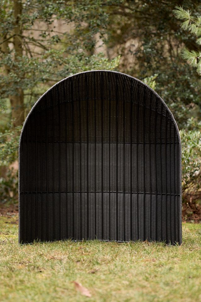 Recycled Rattan Outdoor Screen #2