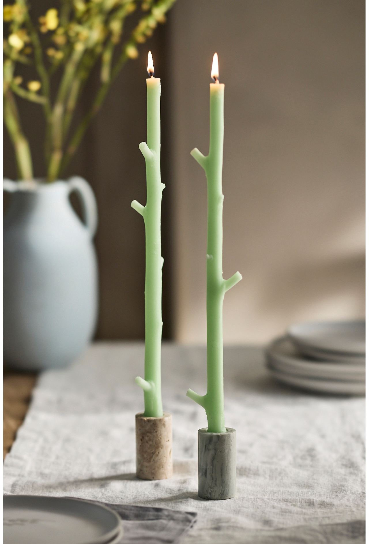 Maple Stick Candles Set of 2