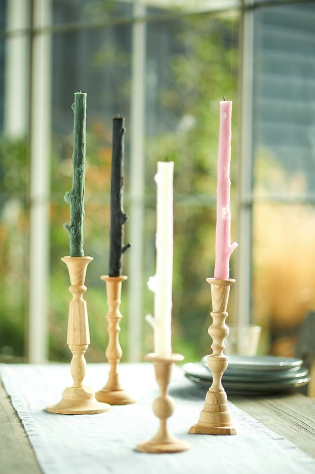 Cedar Stick Candles Set of 2, 12" #2