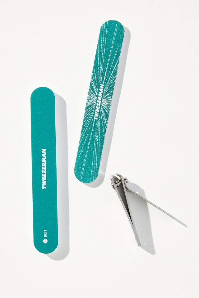 Tweezerman Emerald Shimmer Manicure Kit #1