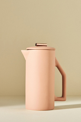 Yield Design Co. Yield Ceramic French Press In Beige