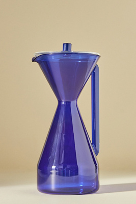 Yield Design Co. Yield Glass Pour Over Carafe In Blue