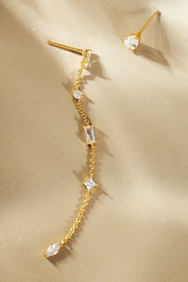 Linear Drop Earrings #1
