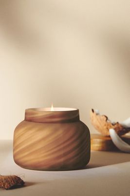 Capri Blue Sandstone Glass Jar Candle