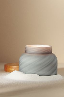 Capri Blue Sandstone Glass Jar Candle