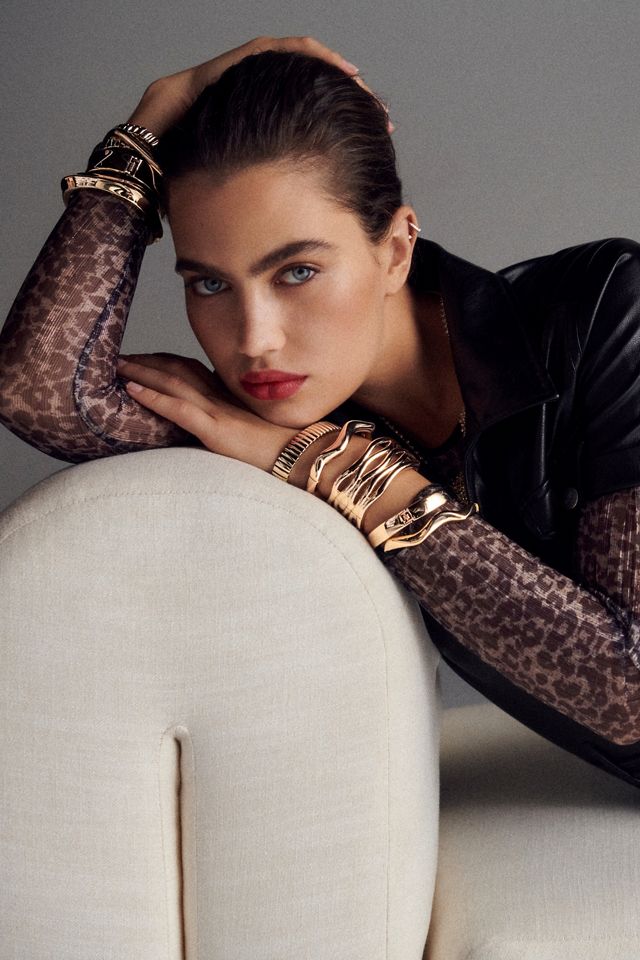 Wavy Bangle Bracelet #1