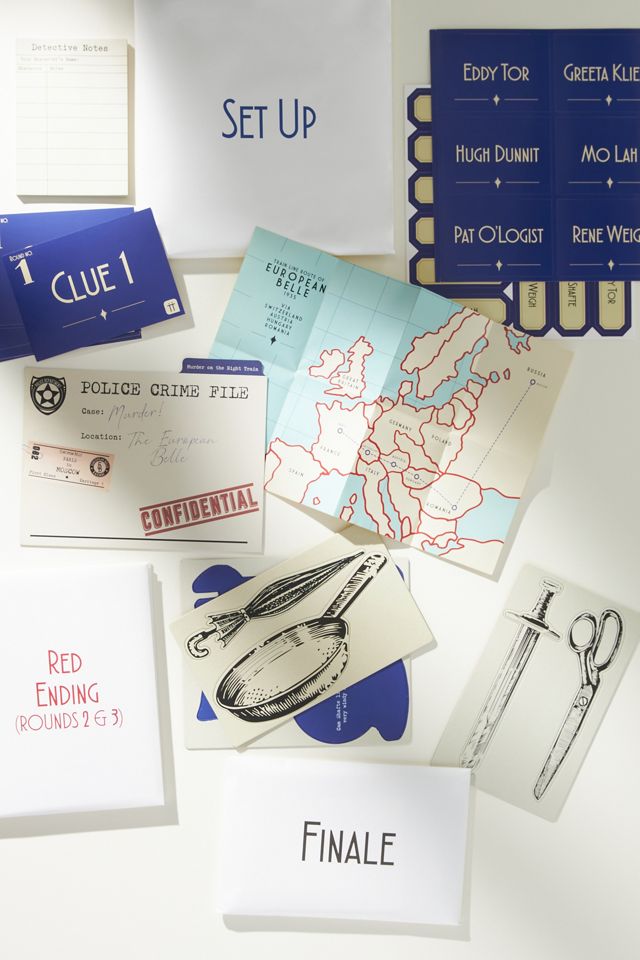 Host Your Own Murder Mystery Game Kit #1