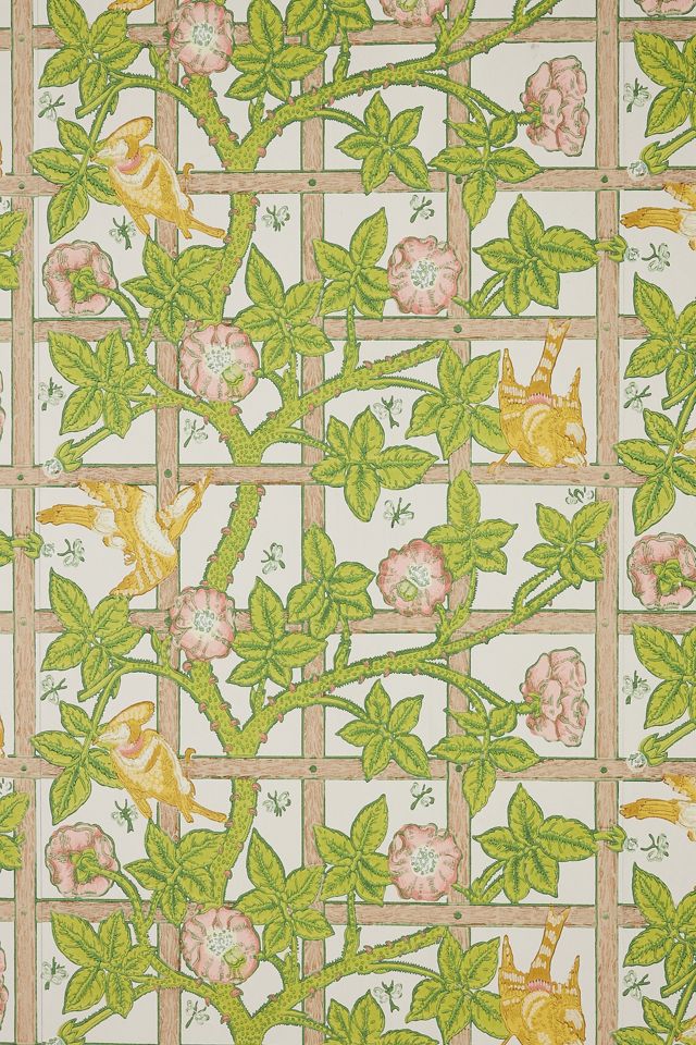 Morris & Co. Trellis Wallpaper #2