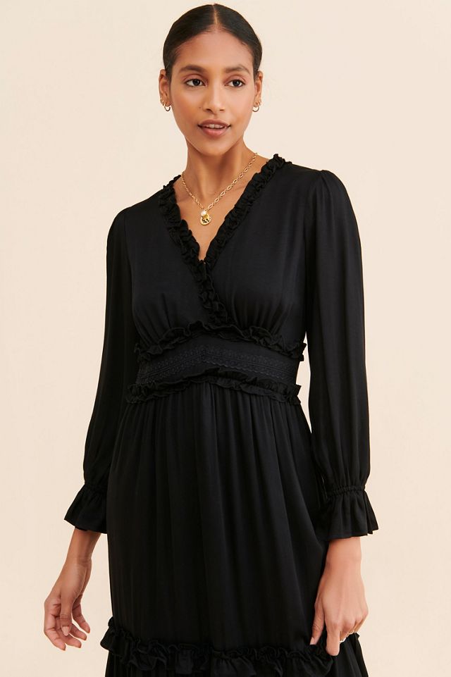BTFL-Life Ruffle Maxi Dress | Anthropologie