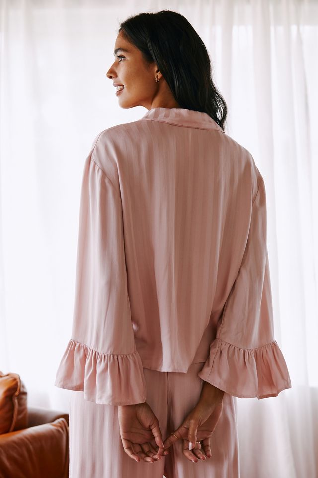By Anthropologie Ruffle Sleep Top #2