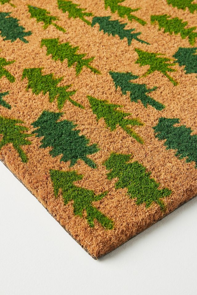 Peaceful Forest Home Doormat #1