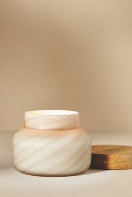 Capri Blue Sandstone Mini Glass Jar Candle